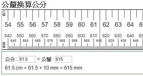 120釐米幾公分|公分換算釐米